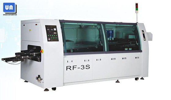 750mm Conveyor Wave Soldering Machine 25M3/Min Exhaust SMT Equipment
